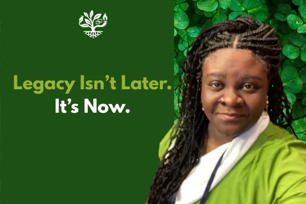 Legacy Isn’t Later. It’s Now.