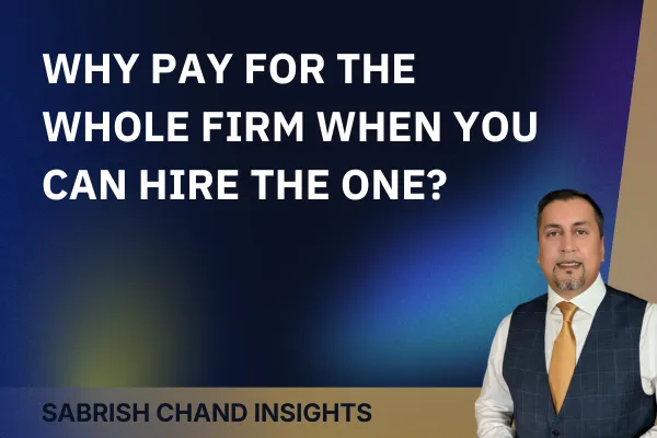 The Undisputed Advantage of Hiring Independent Consultants