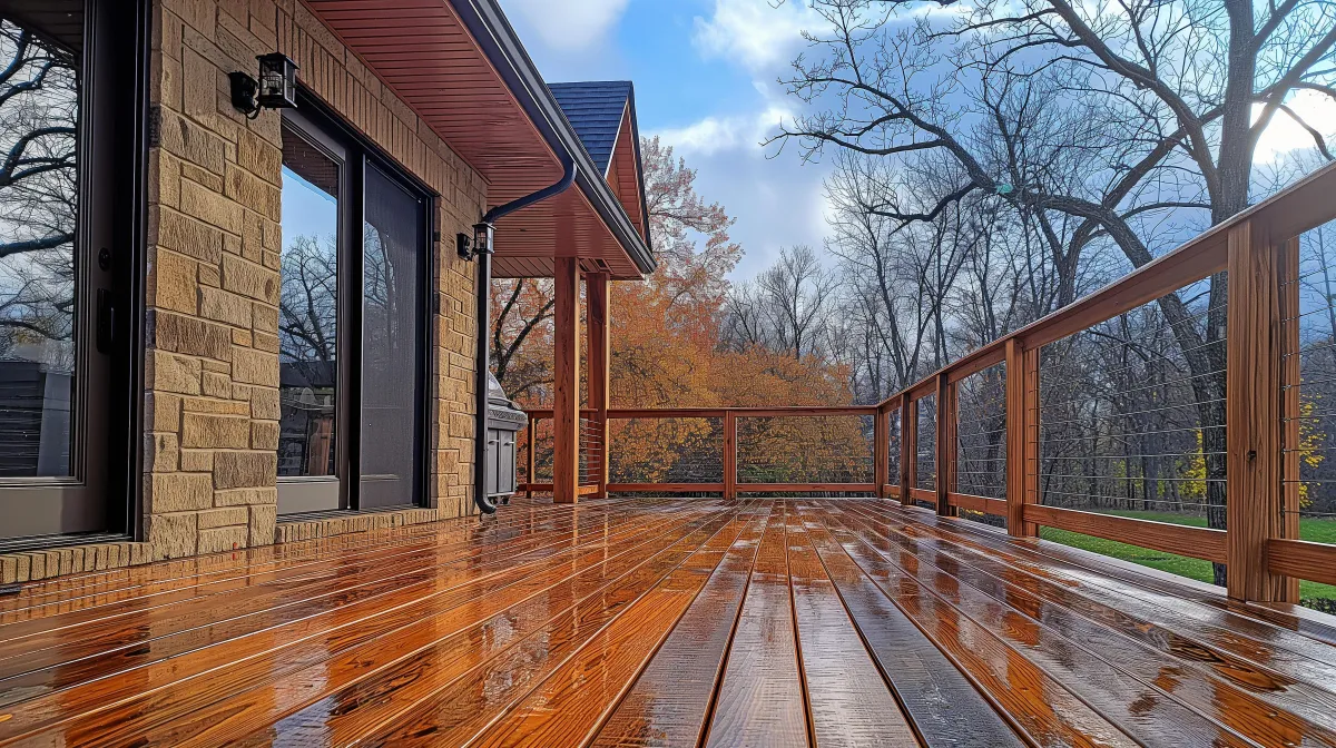 How to protect decking from the weather?