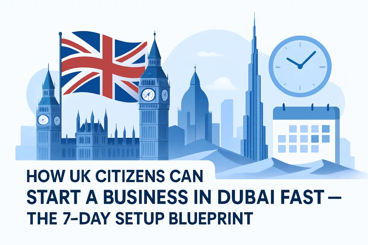 How UK Citizens Can Setup a Business in Dubai