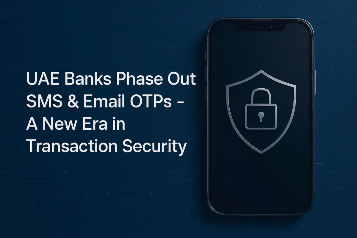 UAE Banks Phase Out SMS & Email OTPs - A New Era in Transaction Security
