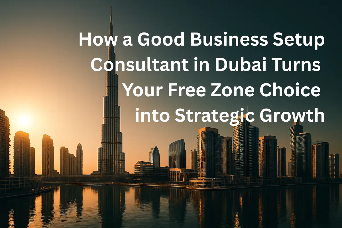 How a Good Business Setup Consultant in Dubai Turns Your Free Zone Choice into Strategic Growth