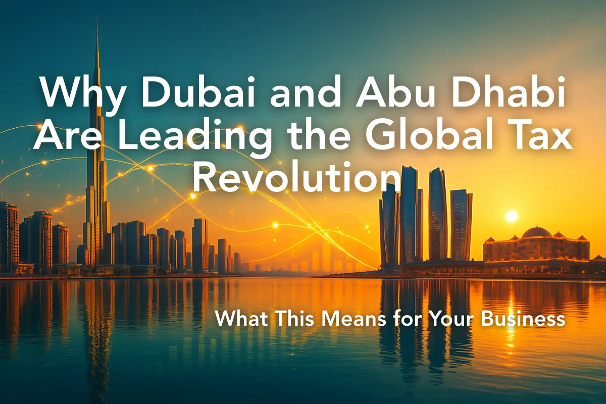 Why Dubai and Abu Dhabi Are Leading the Global Tax Revolution – And What This Means for Your Business