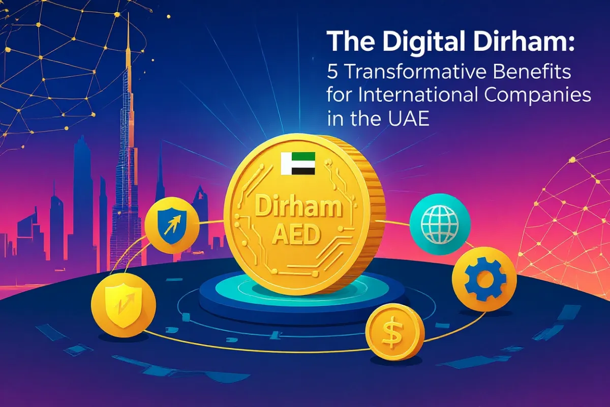 The Digital Dirham: 5 Transformative Benefits for International Companies in the UAE