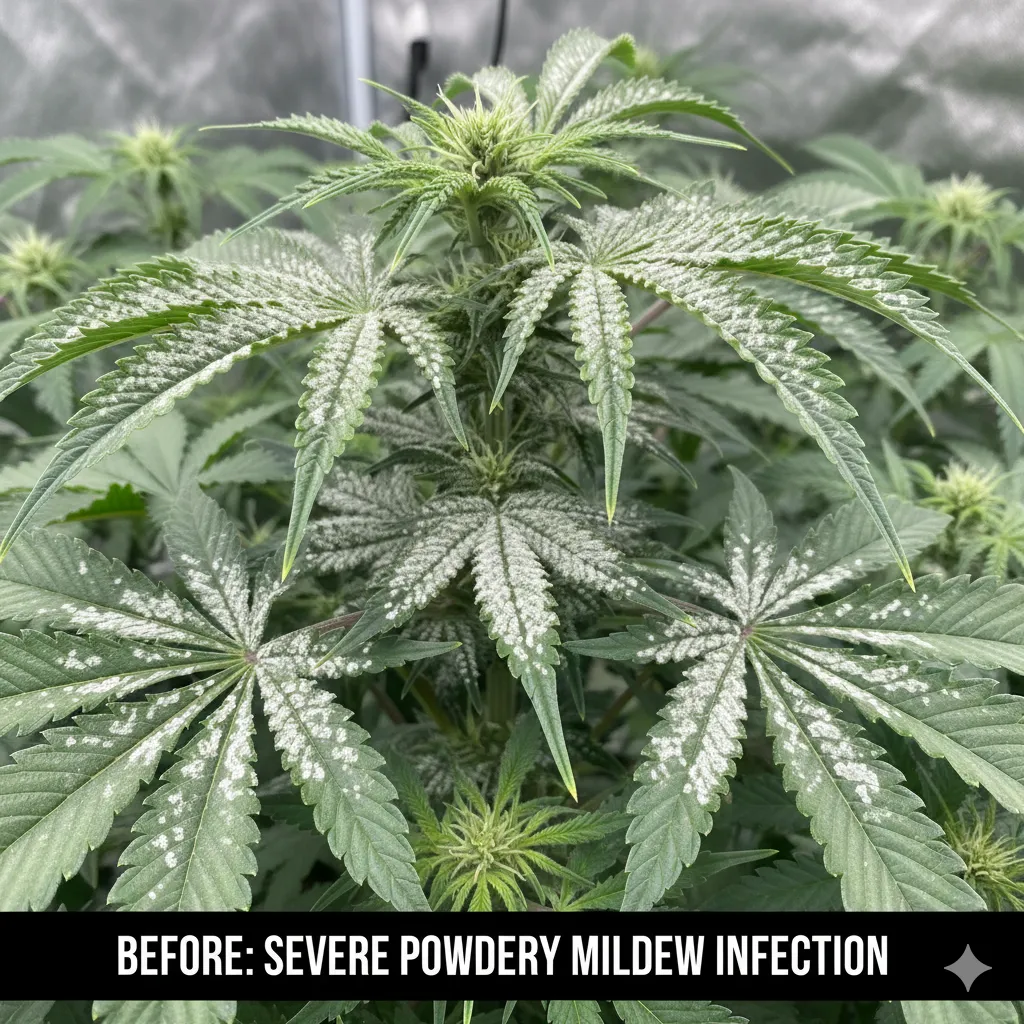 The White Menace: Protecting Your Cannabis from Powdery Mildew