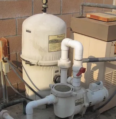 Pool pump and filter