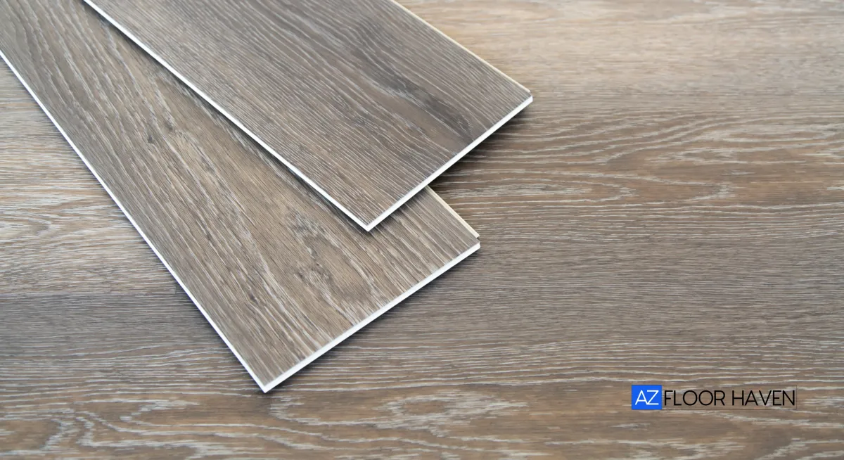 New flooring samples