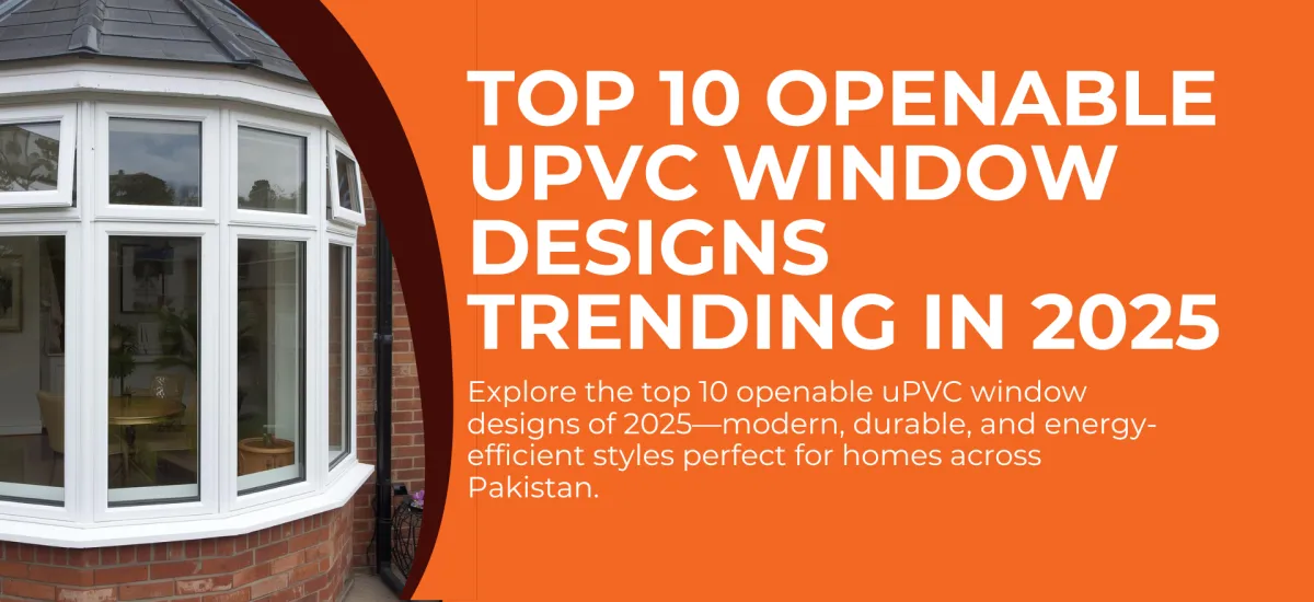 Openable uPVC Window Designs