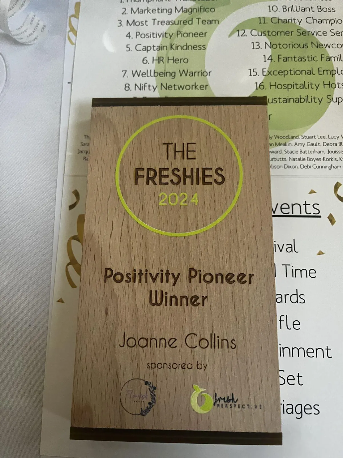 A photo of Joanne Collins - Positive Pioneer