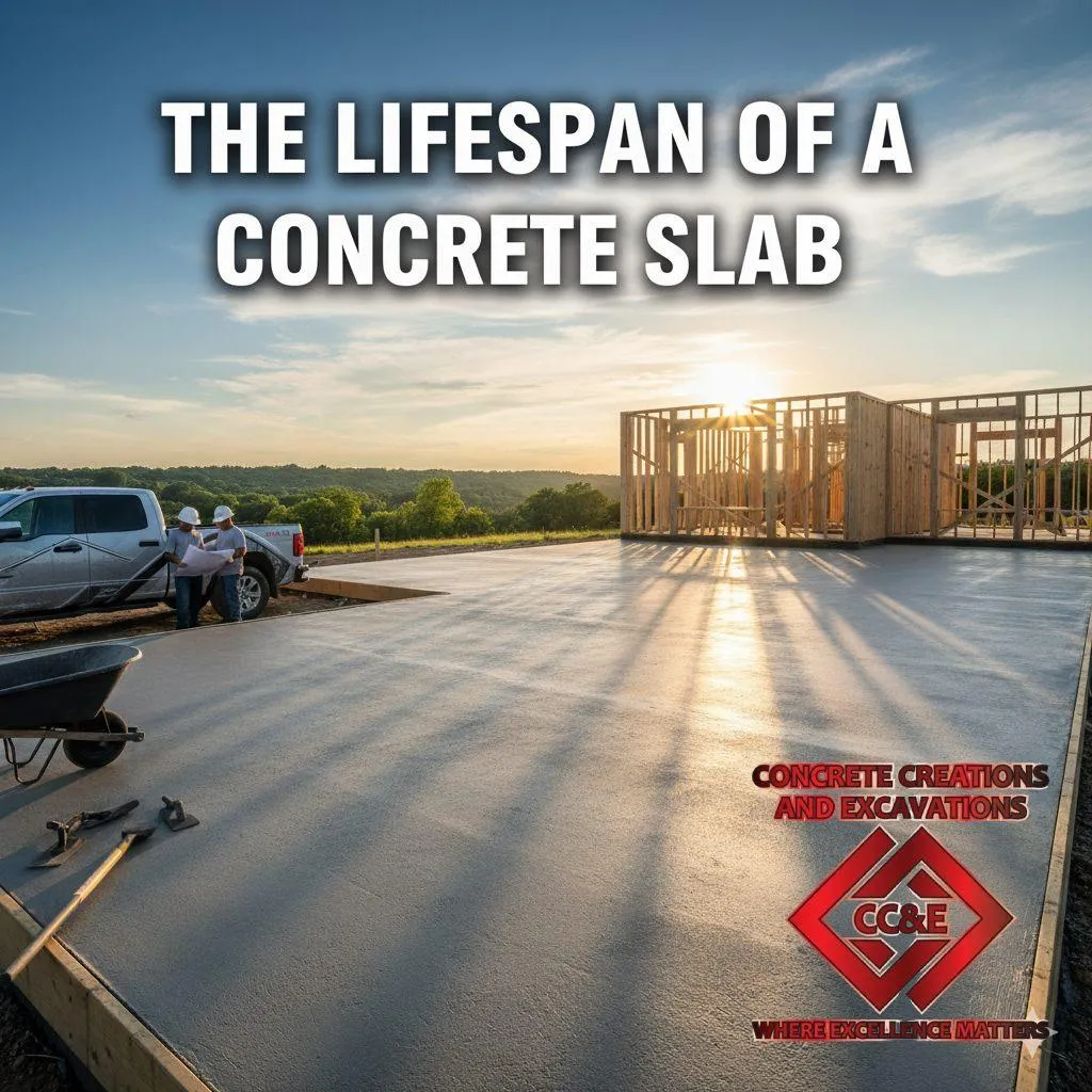 What is the lifespan of a concrete slab?