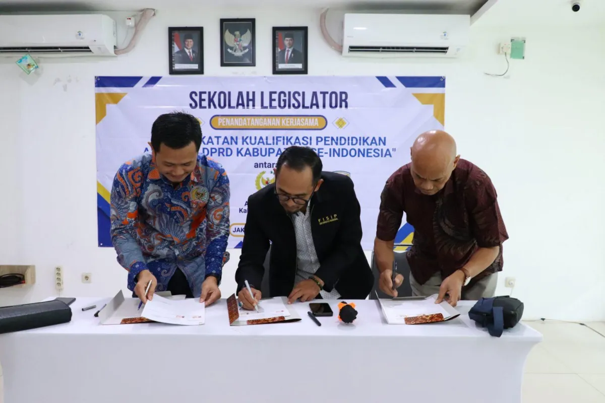 FISIP UNAS Dengan ADKASI Jalin Kerja Sama untuk Peningkatan Kapasitas Legislator DPRD se-Indonesia