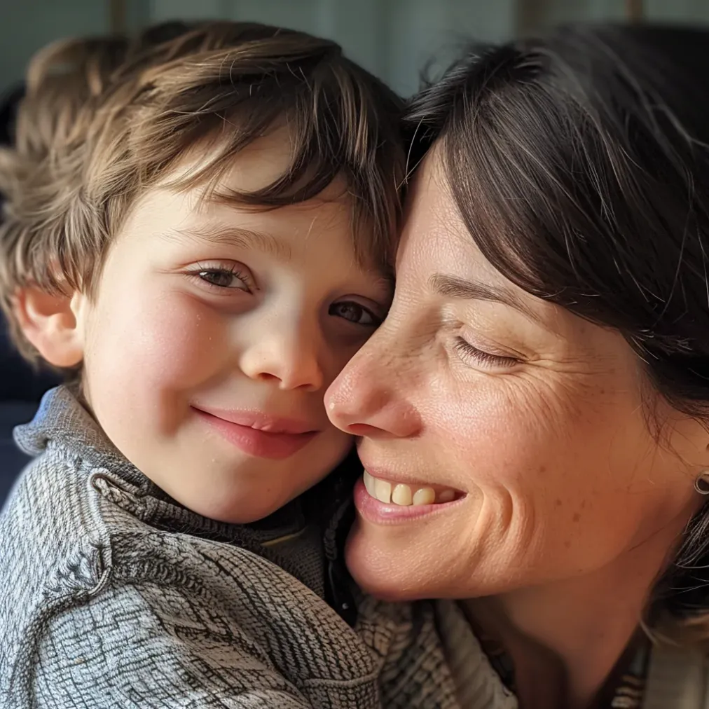 Mother and child with ADHD