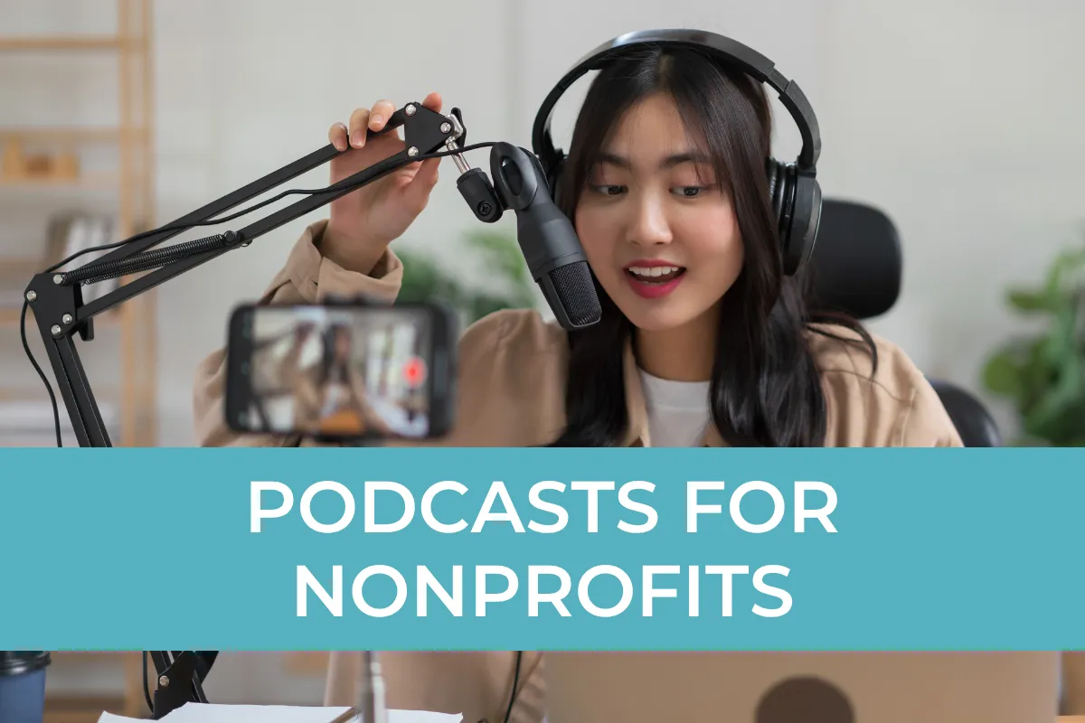 asian woman podcaster