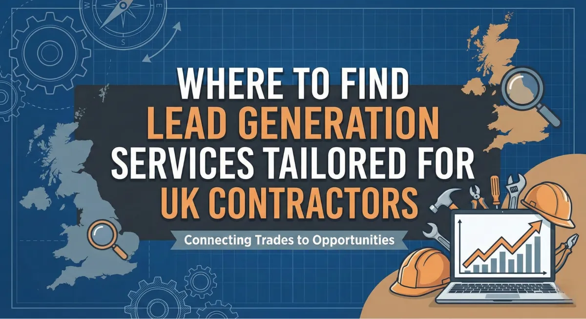 Where to Find Lead Generation Services Tailored for UK Contractors