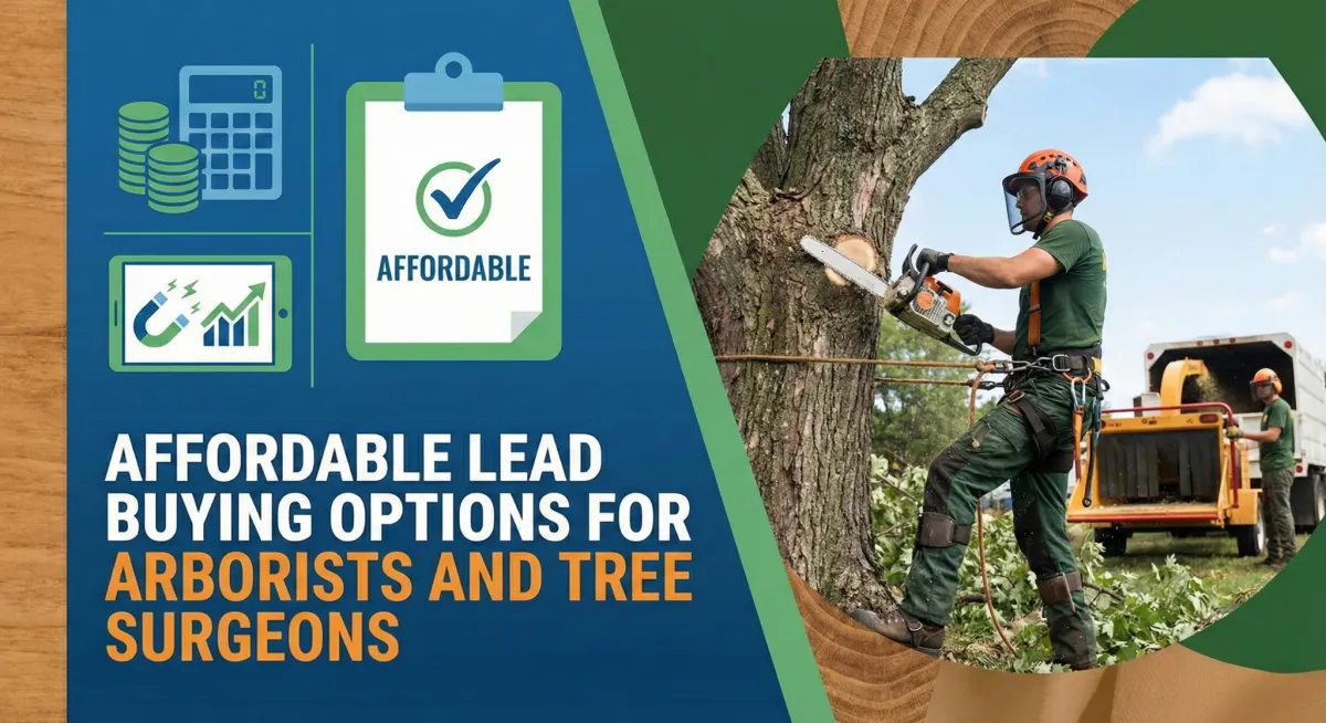 Affordable Lead Buying Options for Arborists and Tree Surgeons (What Actually Works)