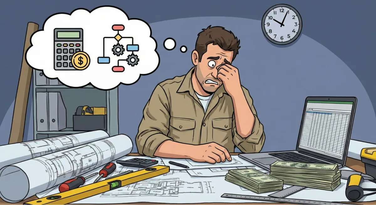 Why Overworked Contractors Don’t Have a Time Problem — They Have a Pricing & Systems Problem