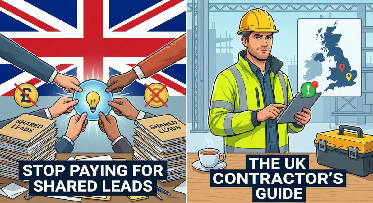 Stop Paying for Shared Leads: A Better Way for UK Contractors