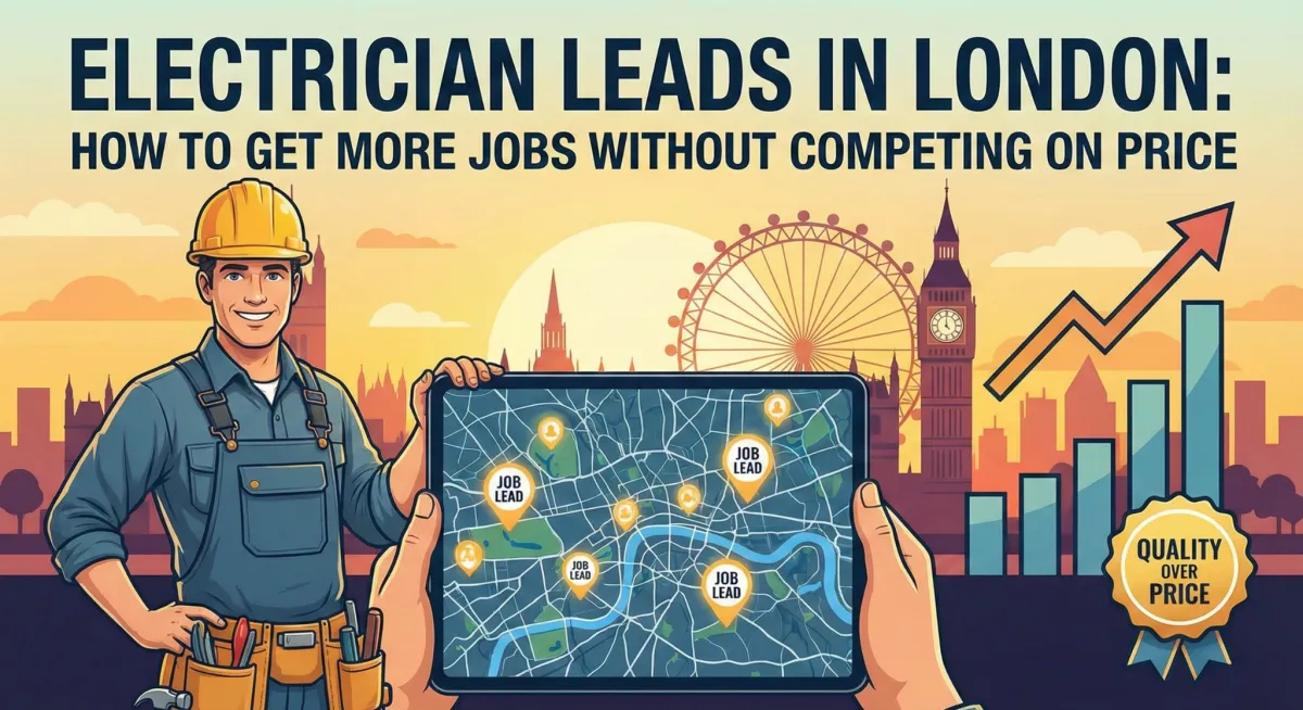 Electrician Leads in London: How to Get More Jobs Without Competing on Price