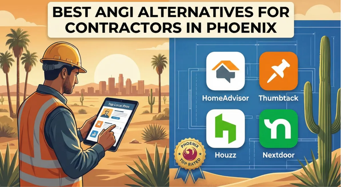 Best Angi Alternatives for Contractors in Phoenix