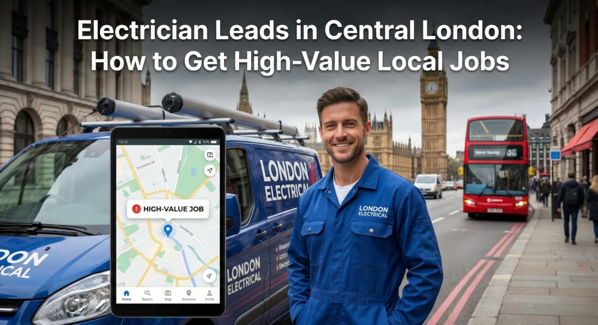 Electrician Leads in Central London: How to Get High-Value Local Jobs