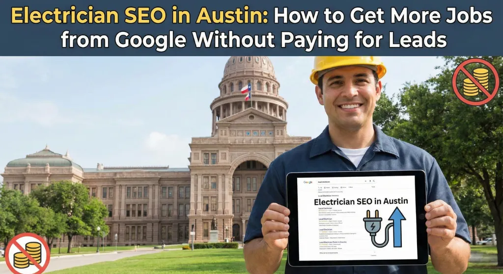 Electrician SEO in Austin: How to Get More Jobs from Google Without Paying for Leads