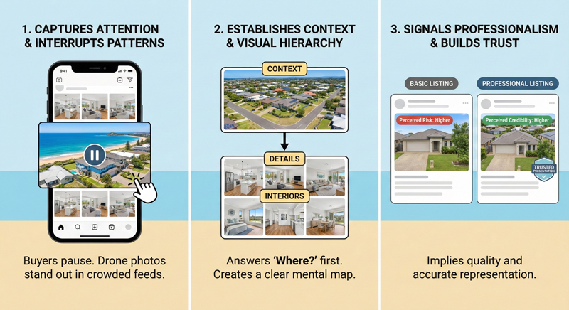 Why Drone Photos Are a Core Part of Modern Property Marketing