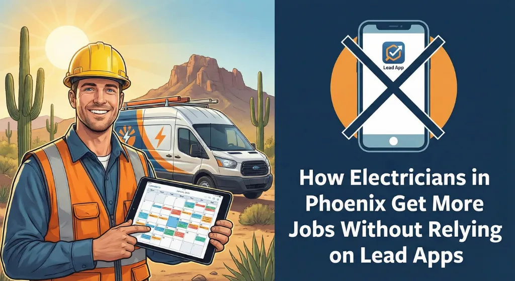 How Electricians in Phoenix Get More Jobs Without Relying on Lead Apps