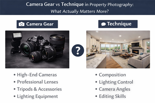 Camera Gear vs Technique in Property Photography: What Actually Matters More?