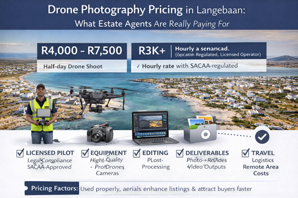 Drone Photography Pricing in Langebaan: What Estate Agents Are Really Paying For