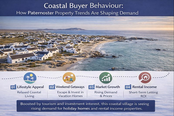 Coastal Buyer Behaviour: How Paternoster Property Trends Are Shaping Demand