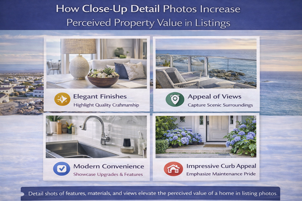 How Close-Up Detail Photos Increase Perceived Property Value in Listings