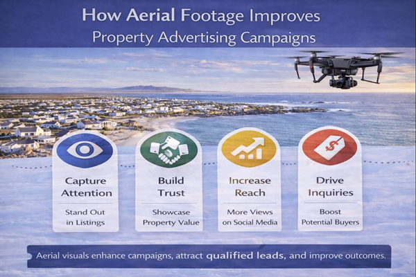 How Aerial Footage Improves Property Advertising Campaigns