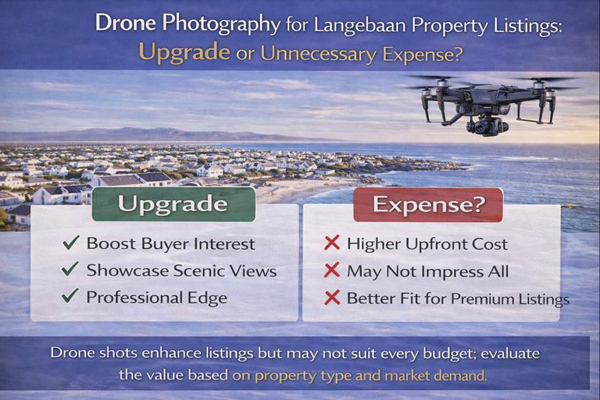 Drone Photography for Langebaan Property Listings: Marketing Upgrade or Unnecessary Cost?