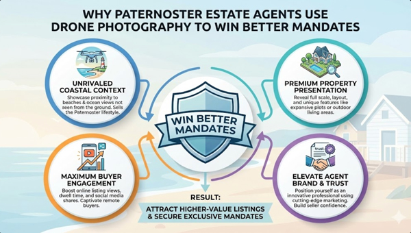 Why Estate Agents in Paternoster Use Drone Photography to Win Better Mandates