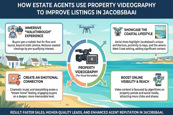 How Estate Agents Use Property Videography to Improve Listings in Jacobsbaai