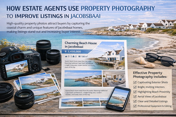How Estate Agents Use Property Photography to Improve Listings in Jacobsbaai