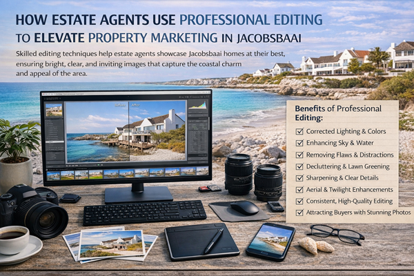 How Estate Agents Use Professional Editing to Elevate Property Marketing in Jacobsbaai