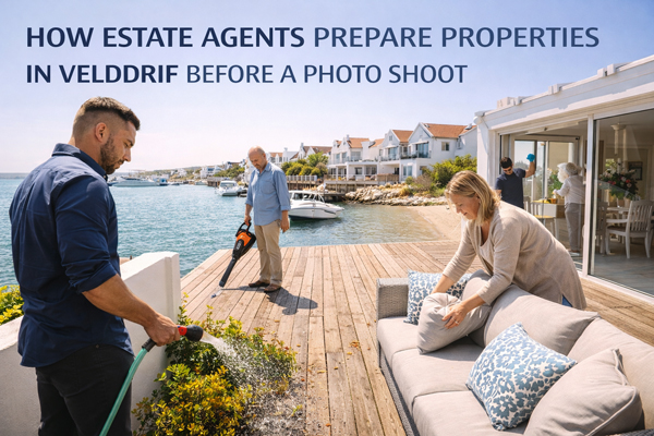 How Estate Agents Prepare Properties in Velddrif Before a Photo Shoot