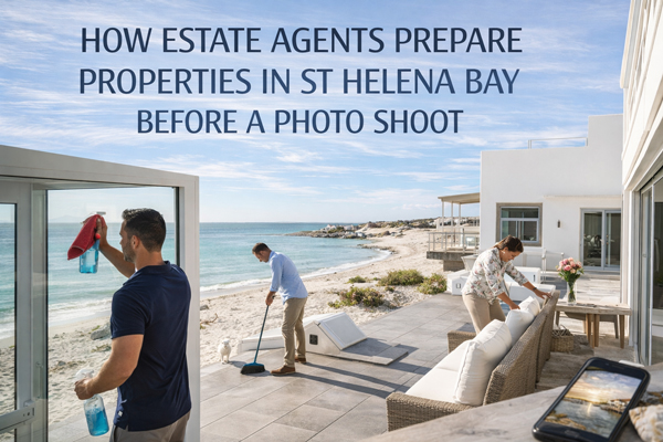 How Estate Agents Prepare Properties in St Helena Bay Before a Photo Shoot