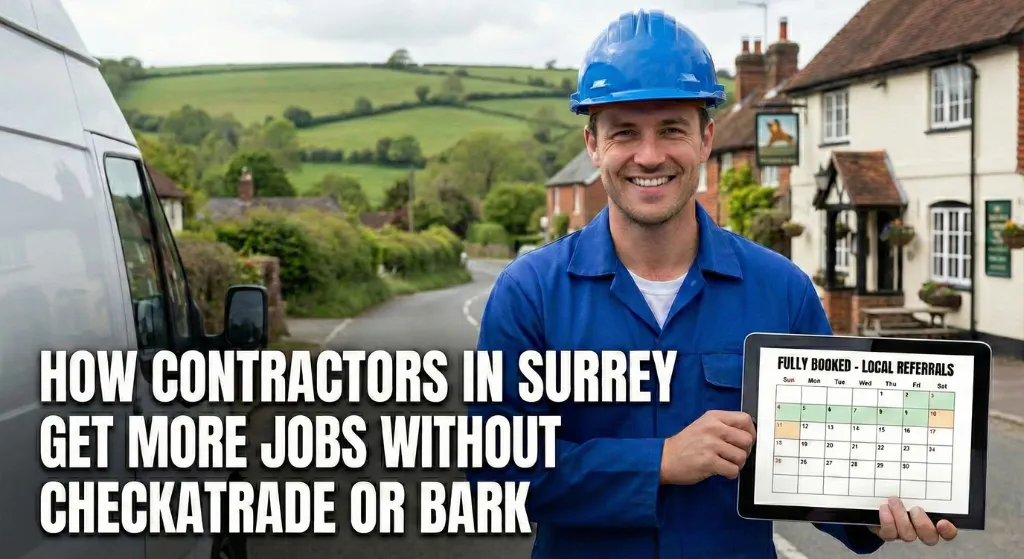 How Contractors in Surrey Get More Jobs Without Checkatrade or Bark