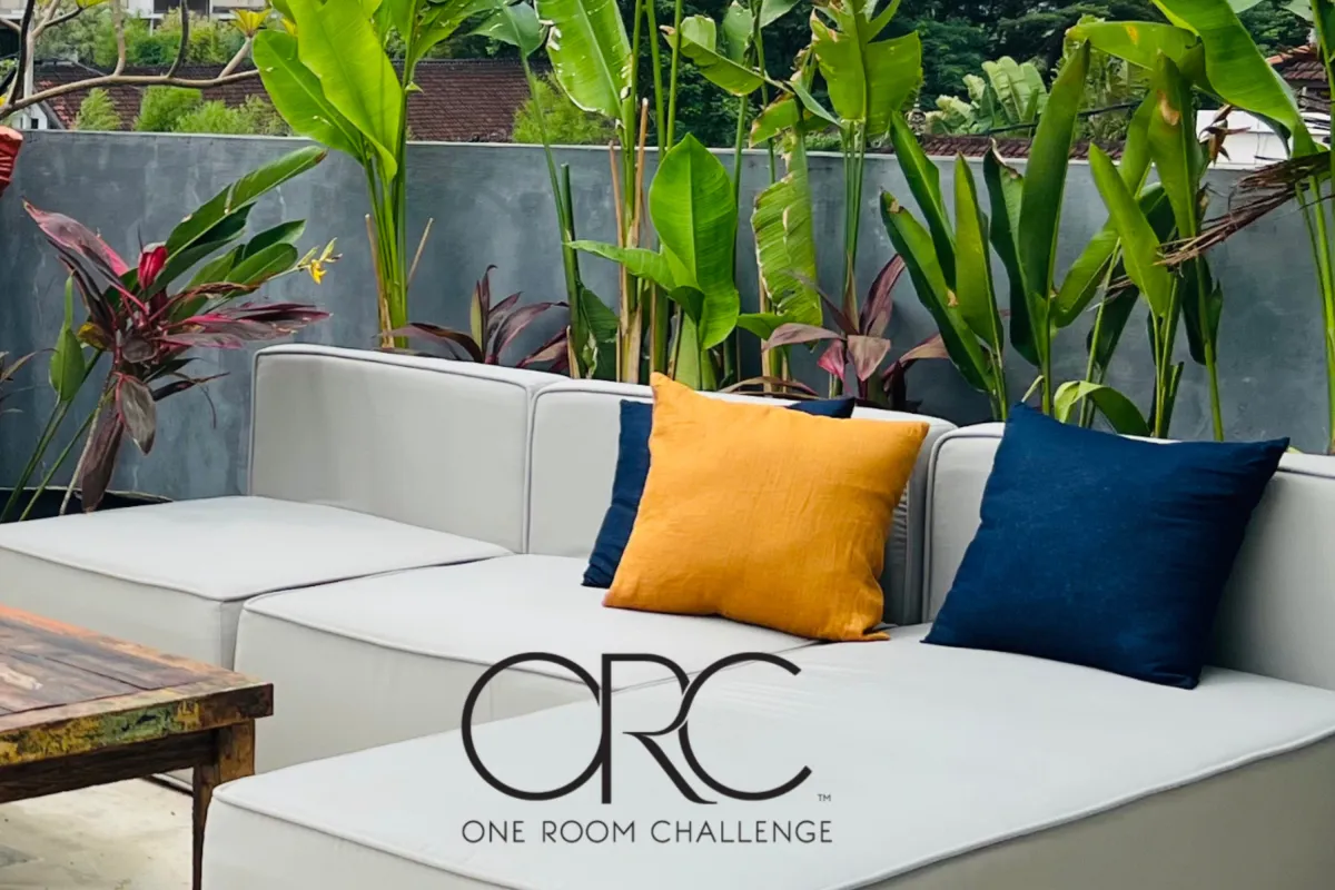 Week 6 One Room Challenge Bali Rooftop Project