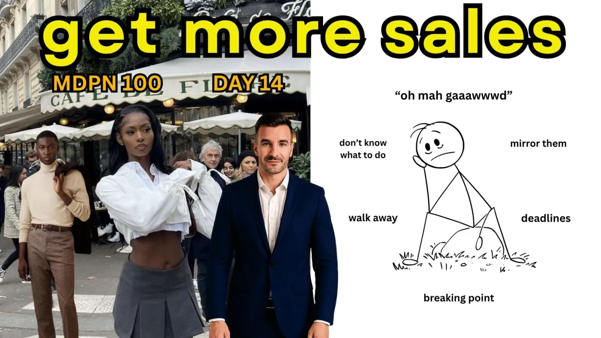 The MDPN 100 - Day 14 | Easy F*cking Ways To Get More Sales