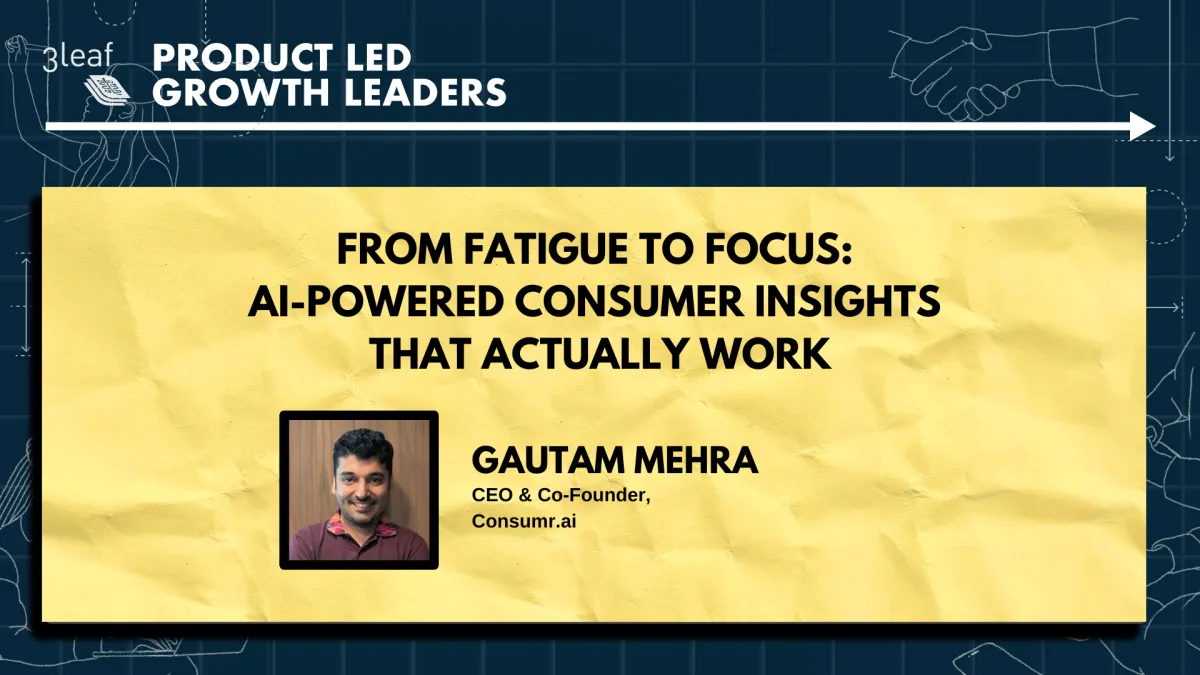 From Fatigue to Focus: AI-Powered Consumer Insights That Actually Work