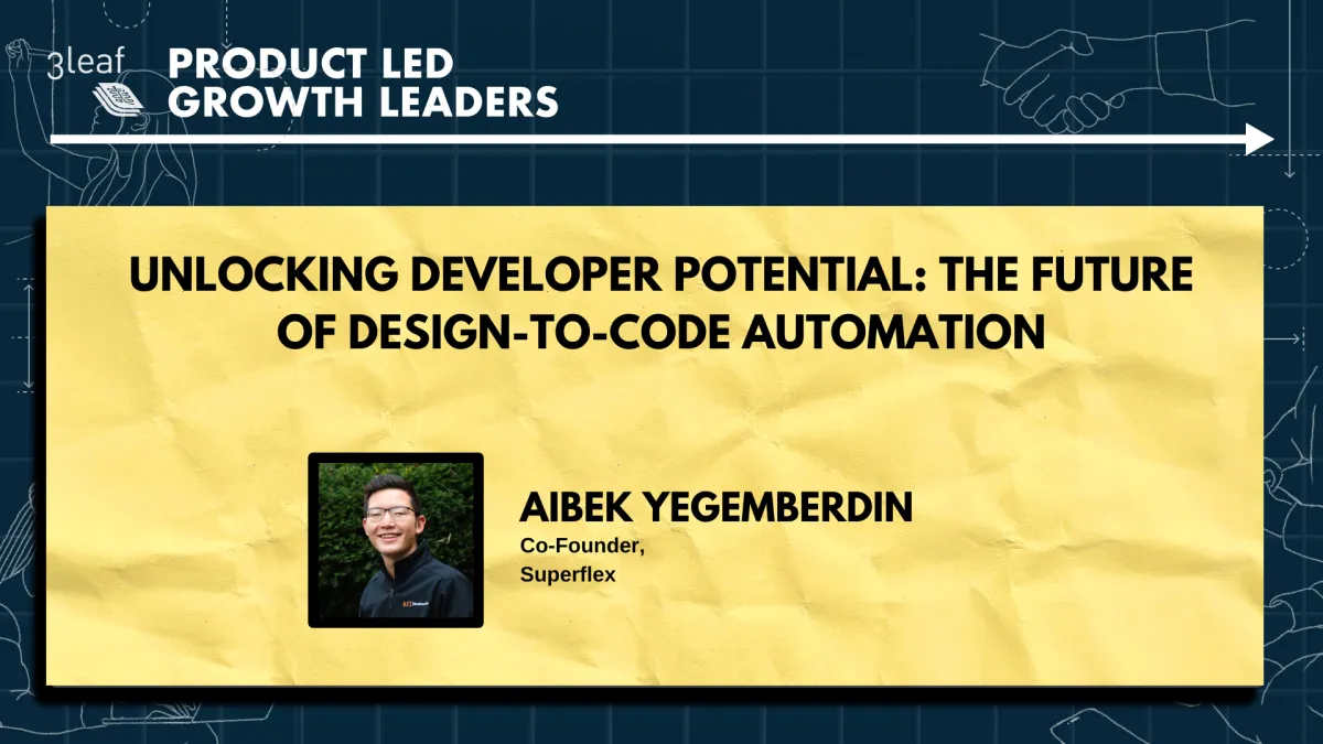 Unlocking Developer Potential: The Future of Design-to-Code Automation