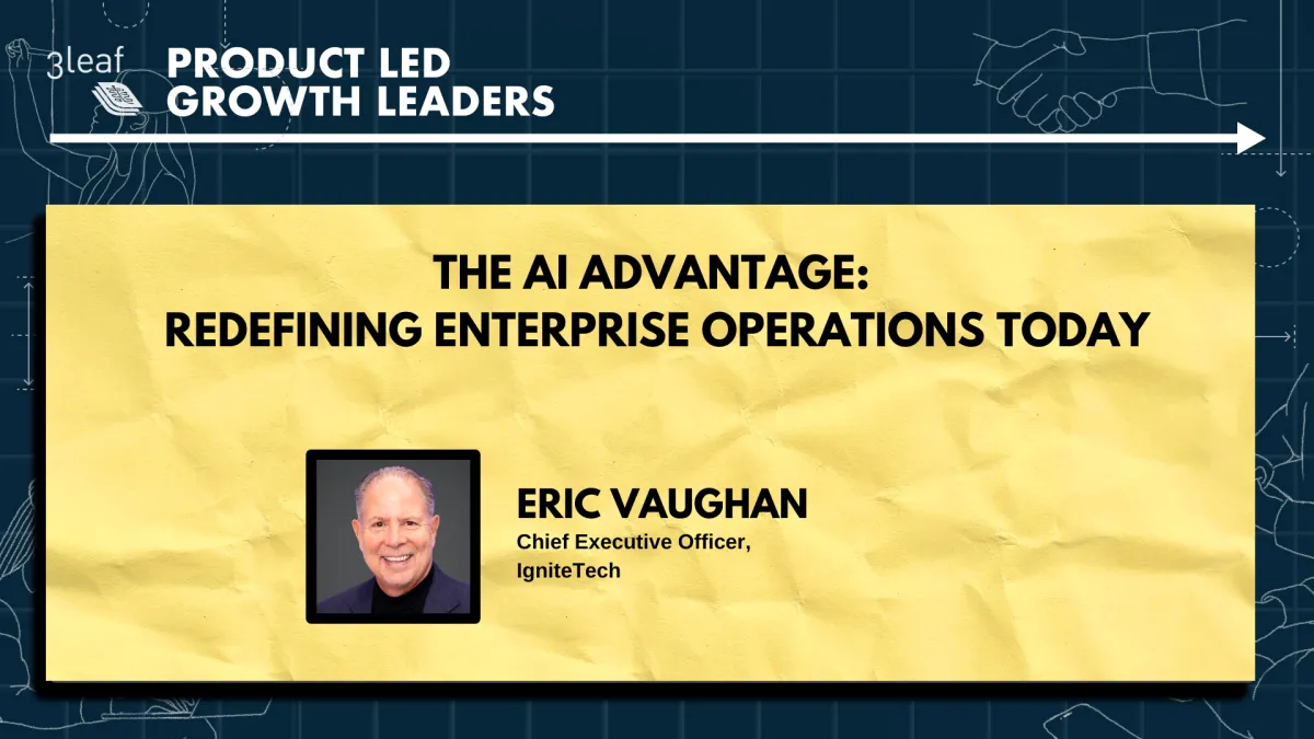 146 - The AI Advantage: Redefining Enterprise Operations Today