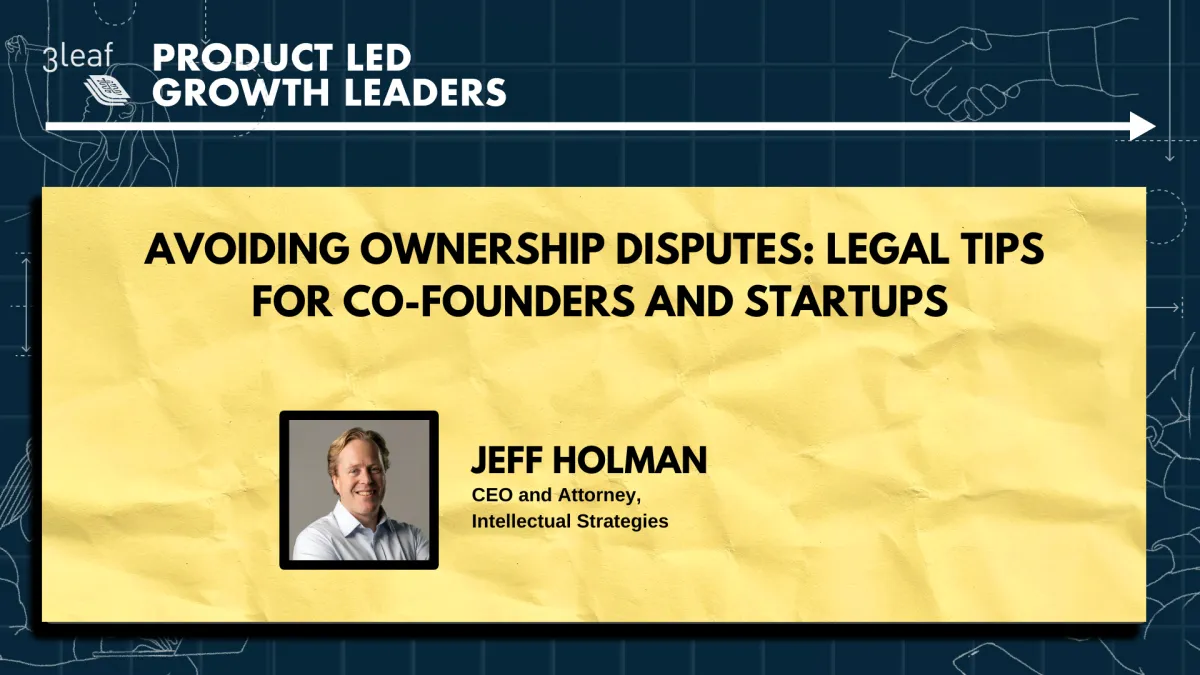 Avoiding Ownership Disputes: Legal Tips for Co-Founders and Startups