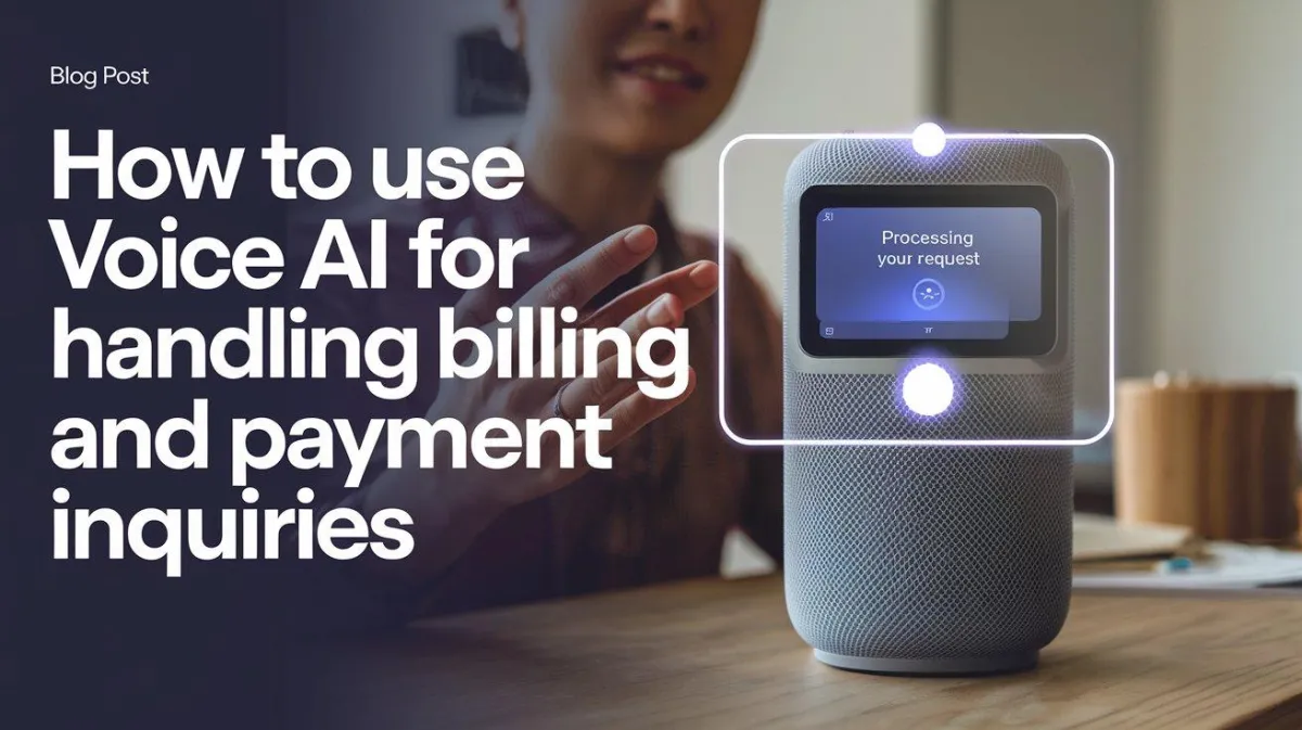 How to Use Voice AI for Handling Billing and Payment Inquiries