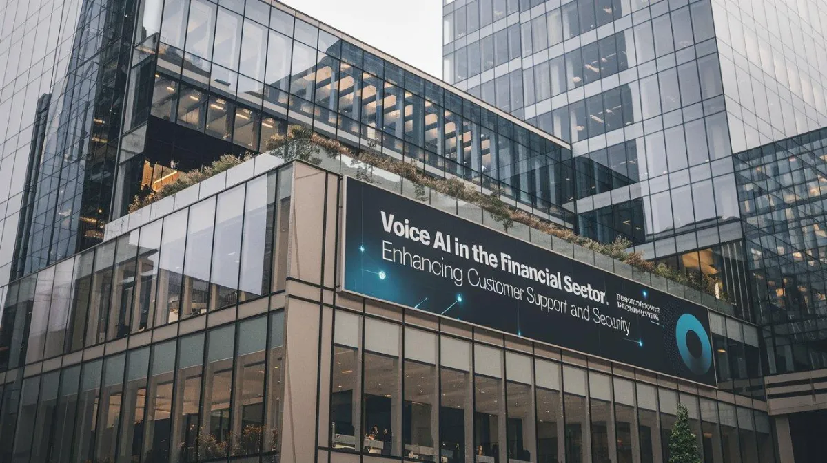 Voice AI in the Financial Sector: Enhancing Customer Support and Security
