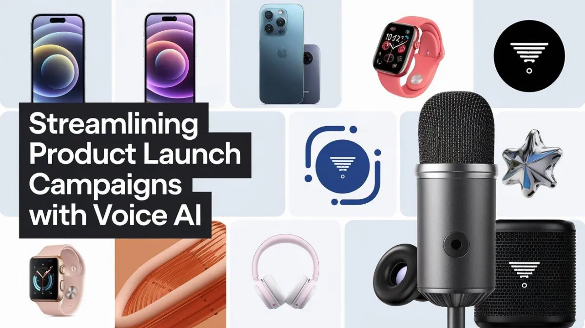Streamlining Product Launch Campaigns with Voice AI