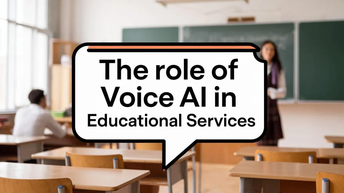 The Role of Voice AI in Educational Services